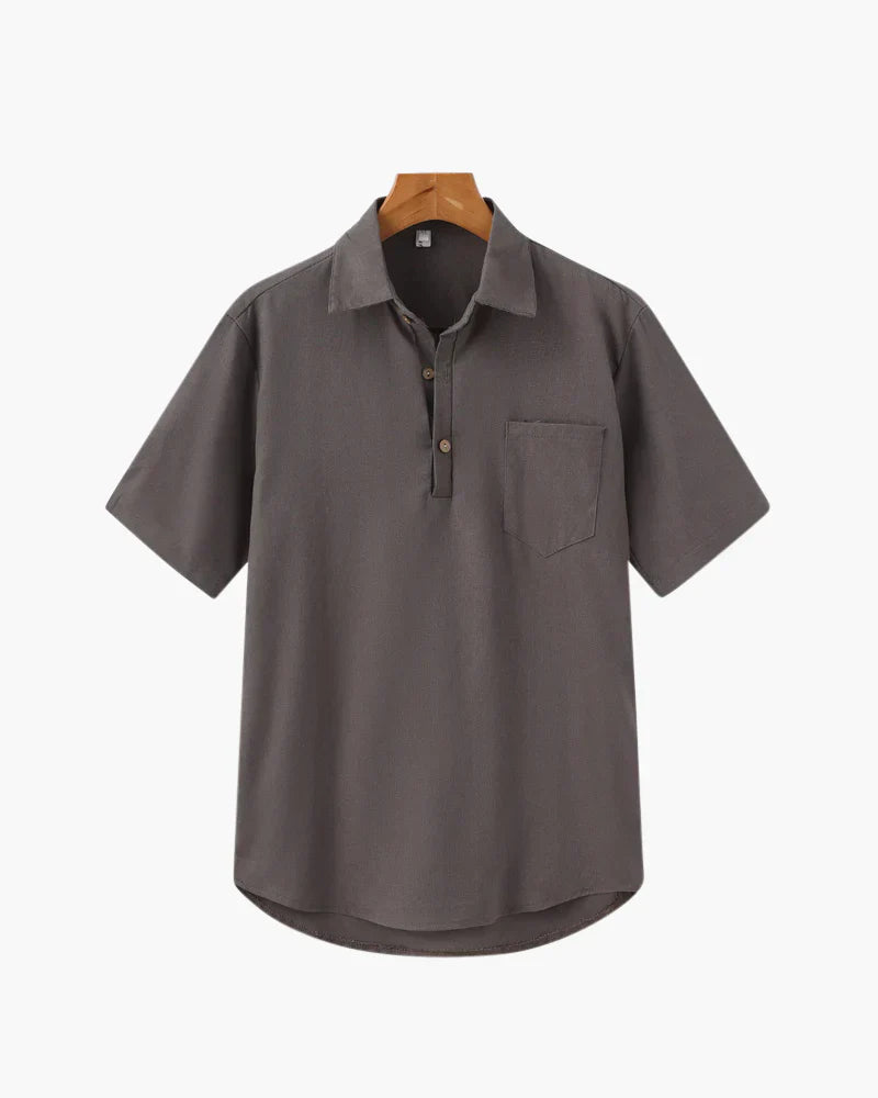 Camisa Polo Linho